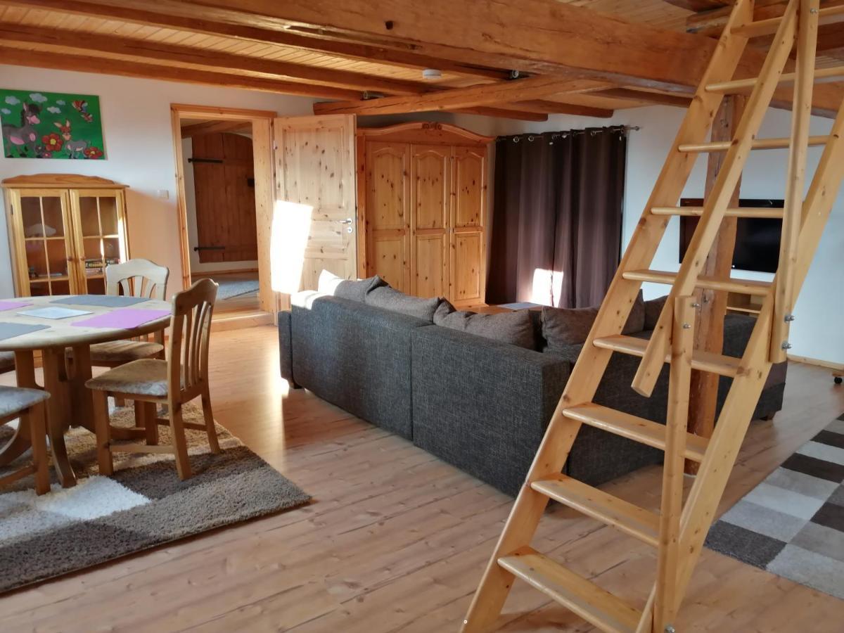 Ferienwohnung Mit Charme Und Blick Auf 딘클스버 외부 사진