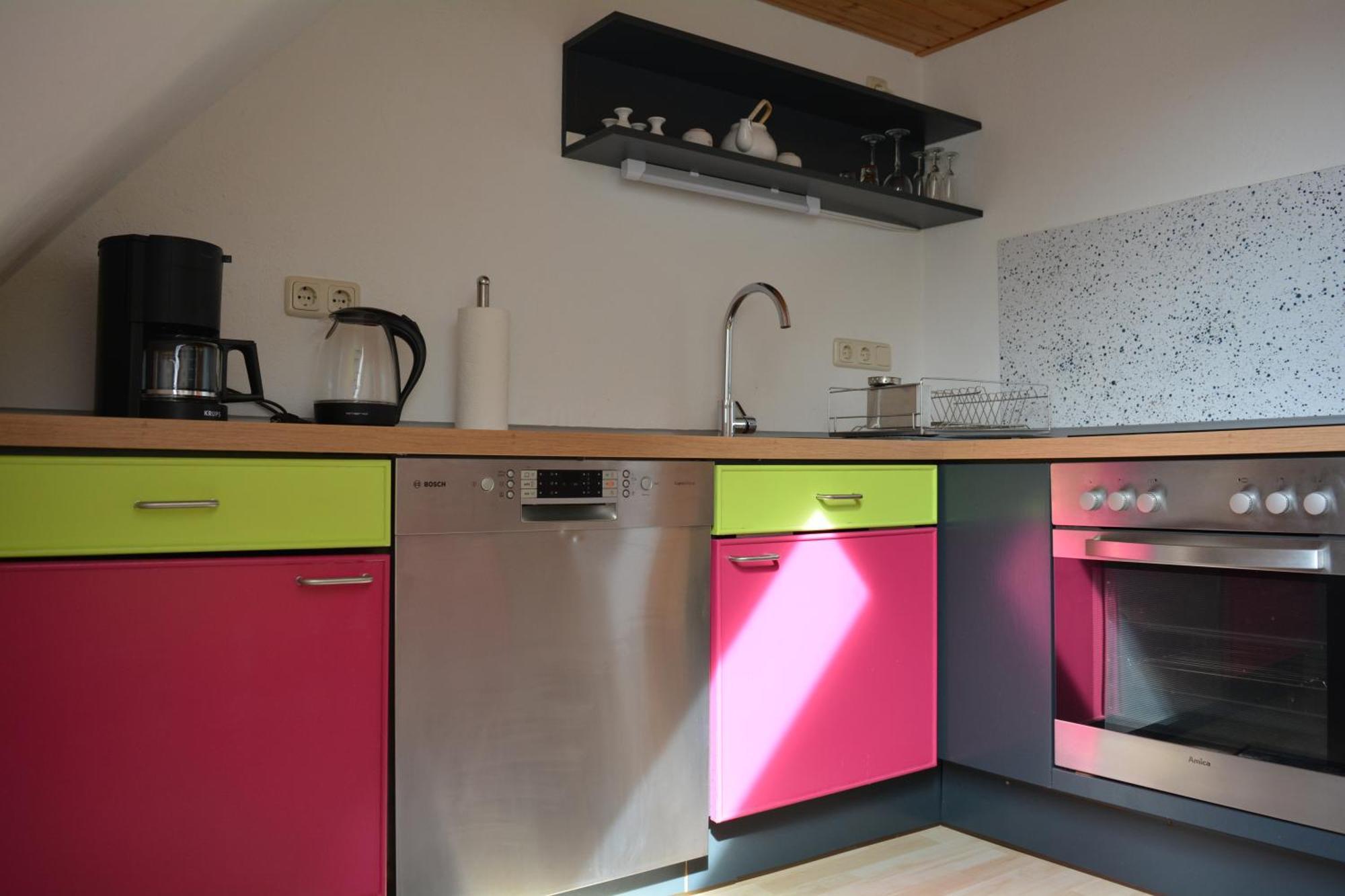 Ferienwohnung Mit Charme Und Blick Auf 딘클스버 외부 사진
