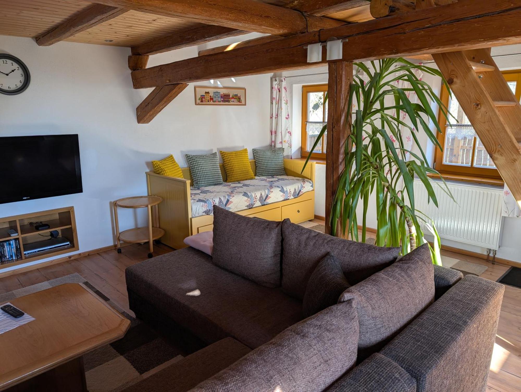 Ferienwohnung Mit Charme Und Blick Auf 딘클스버 외부 사진